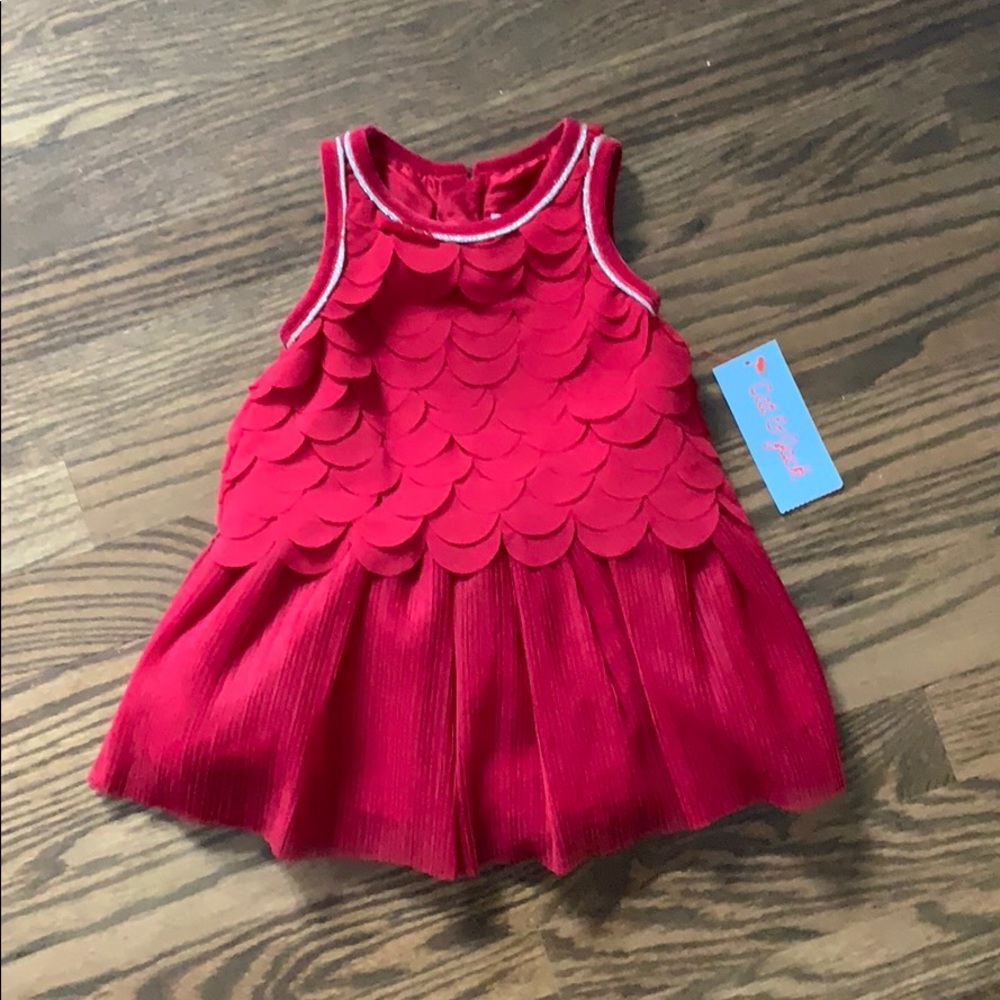 Red dress- new